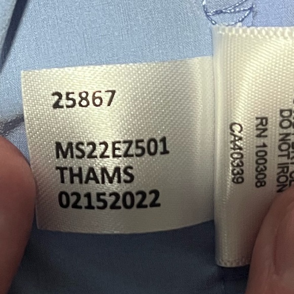 Peter Millar Blue Windbreaker with Partial Zip - Picture 6 of 6